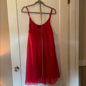 Sanctuary spaghetti strap dress with belt.